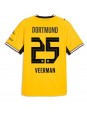 Moški Nogometna dresi replika Borussia Dortmund Joey Veerman #25 Domači 2026-27 Kratek rokav Moški Nogometna dresi replika Borussia Dortmund Joey Veerman #25 Domači 2026-27 Kratek rokav